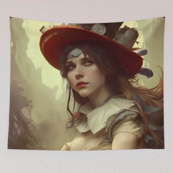 Item preview, Alice in Wonderland has become the Mad Hatter designed and sold by Wyman Brent.