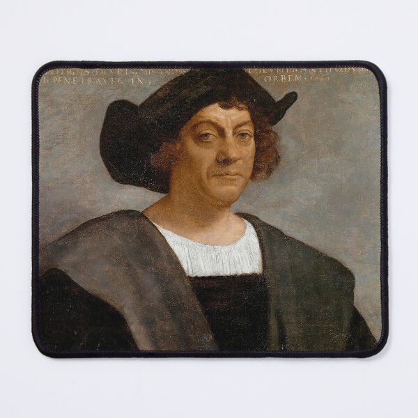 Item preview, Christopher Columbus Portrait designed and sold by quackynaut.