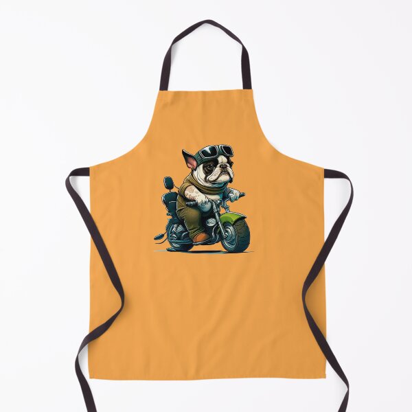 Item preview, Biker Bulldog Funny Finn designed and sold by she-devil-shirt.