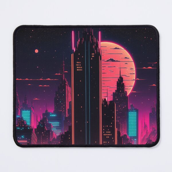 Item preview, Synthwave City By Night designed and sold by Nightarcade.