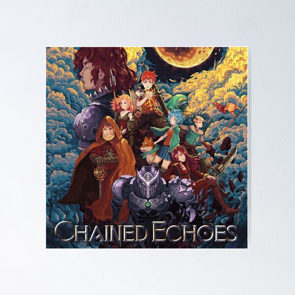 Chained Echoes Sticker T-Shirt Poster Sticker for Sale by BalambShop