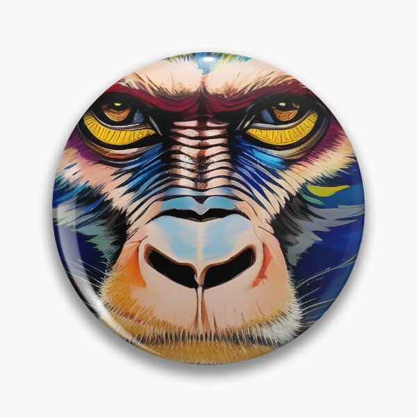 Item preview, Badass Monkey 9 designed and sold by mrbribe.