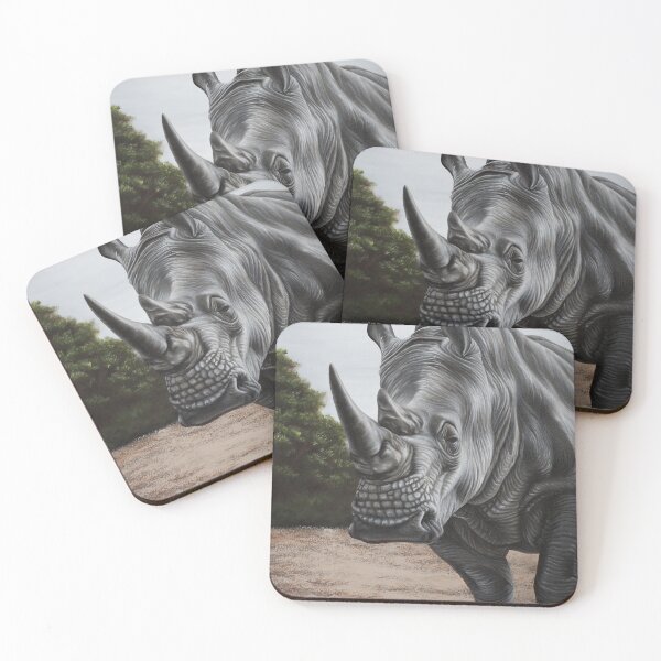 Item preview, White Rhino designed and sold by EMHaleART.