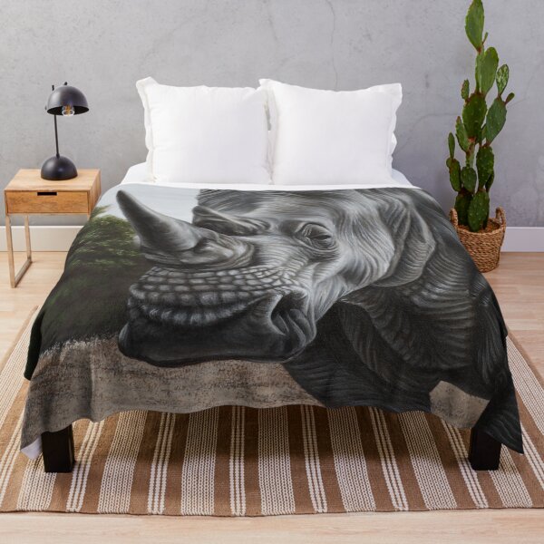 Item preview, White Rhino designed and sold by EMHaleART.