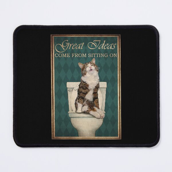 Item preview, Cat Great Ideas Come From Sitting On Cat Lover designed and sold by Delmonico2022.