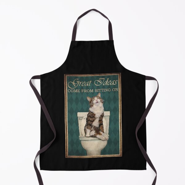 Item preview, Cat Great Ideas Come From Sitting On Cat Lover designed and sold by Delmonico2022.