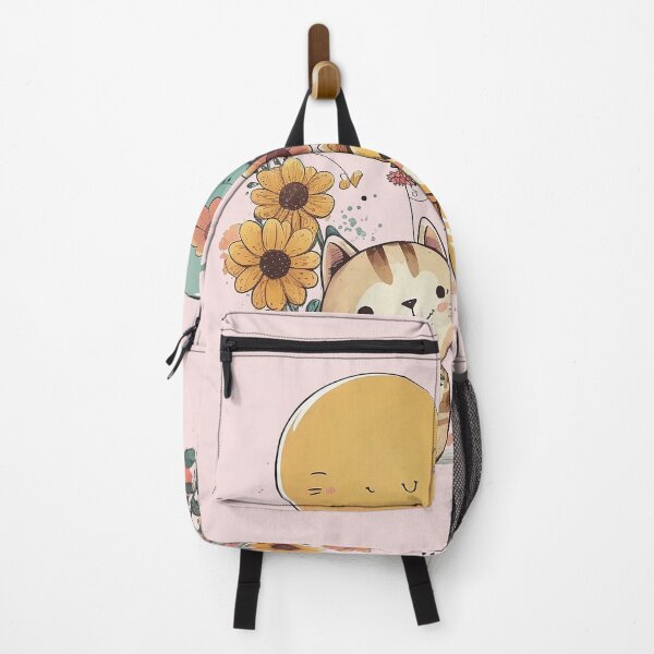 Item preview, Cats cute cartoon with balloon and flower designed and sold by Lobory.