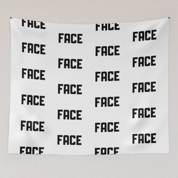 Item preview, Wrestling FACE (Dark letters for light Tees) designed and sold by WrestlingFanUK.