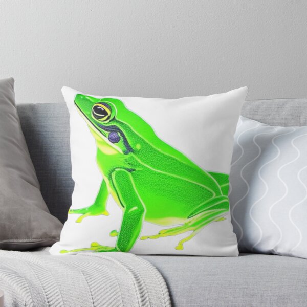 Aperçu de l'œuvre Grenouille Couleurs Néon créée et vendue par Curusnu.