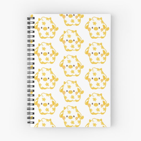Item preview, Cute happy flower cow yellow designed and sold by PeonyandlillyId.