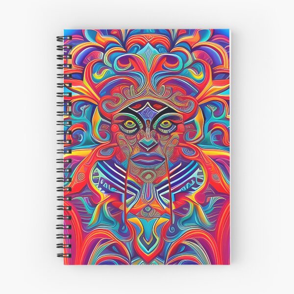 Item preview, New World Gods (7) - Mesoamerican Inspired Psychedelic Art designed and sold by TheThirdEye.