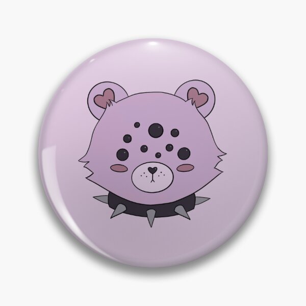 Item preview, pink creepy pastel bear  designed and sold by kaseee.