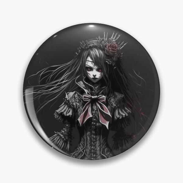Item preview, Anime Goth Girl designed and sold by Nightarcade.