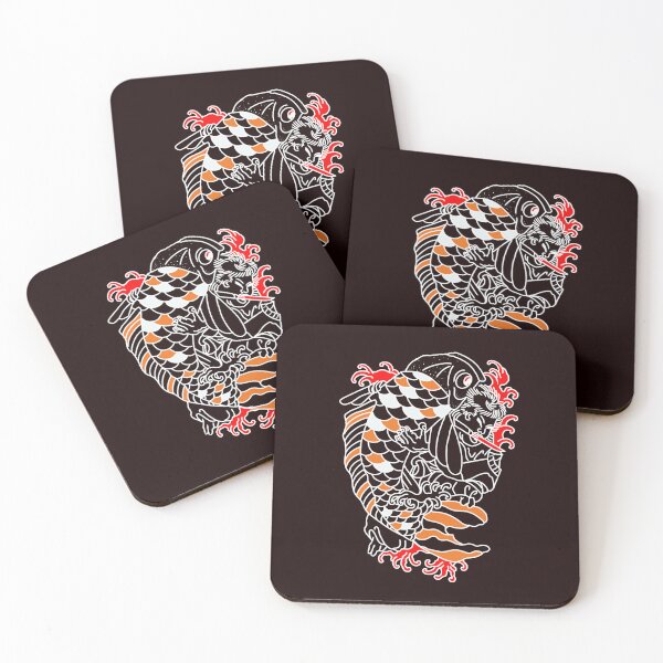 Item preview, Samurai vs koi designed and sold by X1810x.