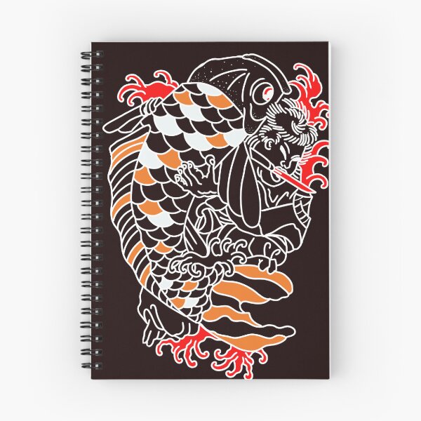 Item preview, Samurai vs koi designed and sold by X1810x.