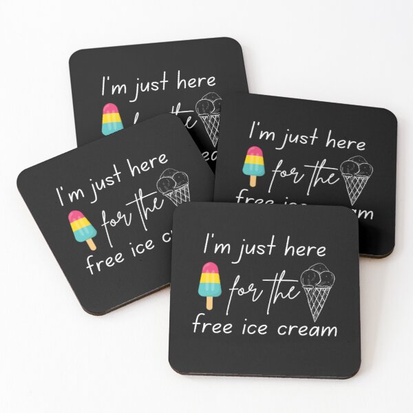 Item preview, I'm just here for the free ice cream designed and sold by TeePassion.