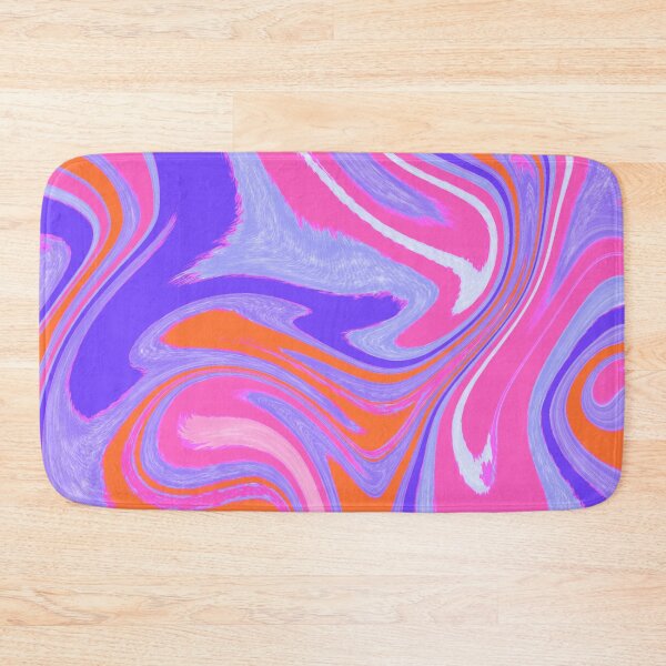 Item preview, Hot Pink, Orange, Purple and Pink Tones Marble Pattern Design designed and sold by theprintedclub.
