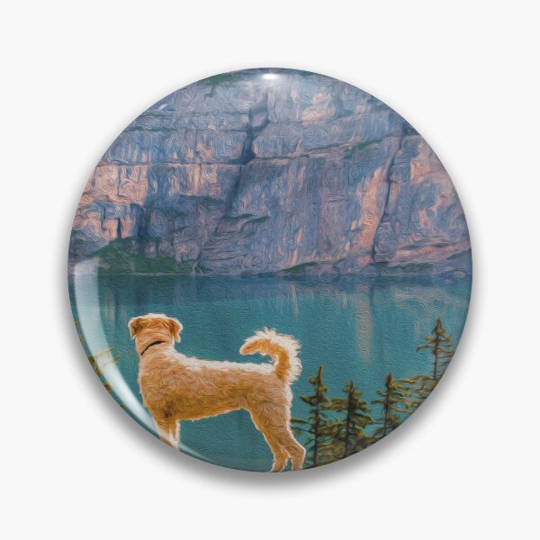 Artikelvorschau, Alles, was Sie brauchen, ist ein Hund und ein See-Kunstdruck entworfen und verkauft von Artezia.