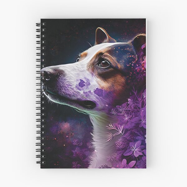 Item preview, Jack Russell stardust portrait designed and sold by HookedOnDogz.