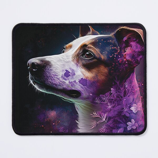 Item preview, Jack Russell stardust portrait designed and sold by HookedOnDogz.