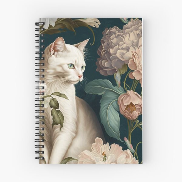 Item preview, El gato y sus rosas. designed and sold by LoveyDesign.