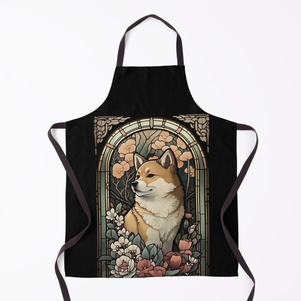 Item preview, Shiba Inu Japanese Dog - Art Nouveau Style designed and sold by ArtNouveauChic.