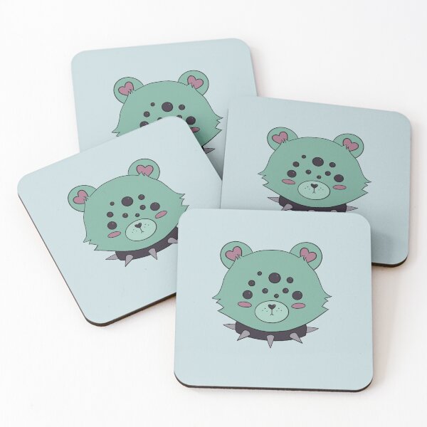 Item preview, mint creepy pastel bear  designed and sold by kaseee.
