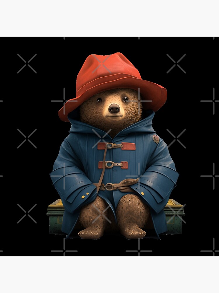 Paddington Bear in Bright Red Coat - Paddington Bear - Posters and Art  Prints