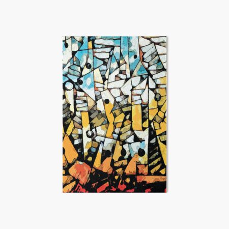 Vista previa del artículo con la obra «tomando las escaleras», diseñado y vendido por ubustudio.
