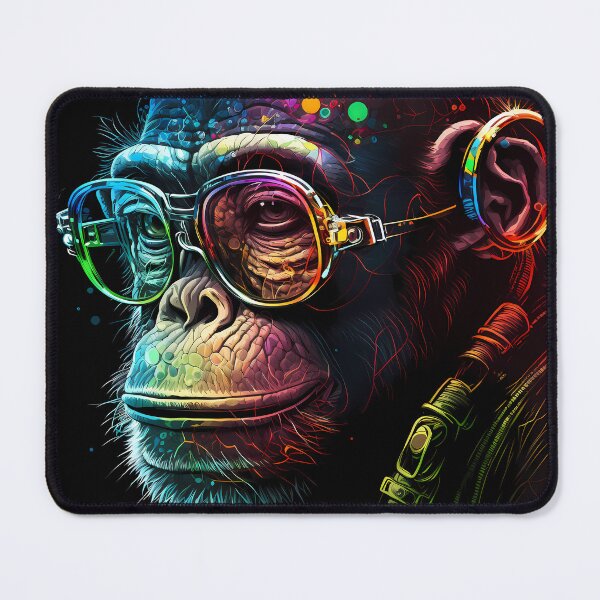 Item preview, Glowing Ape Madness designed and sold by AOK-DESIGN.