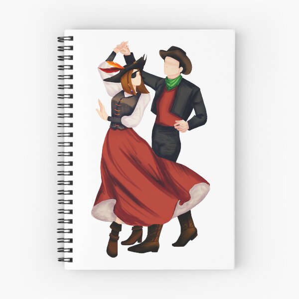 Item preview, YeehArr pirata y vaquero bailando designed and sold by DukkyDuck.