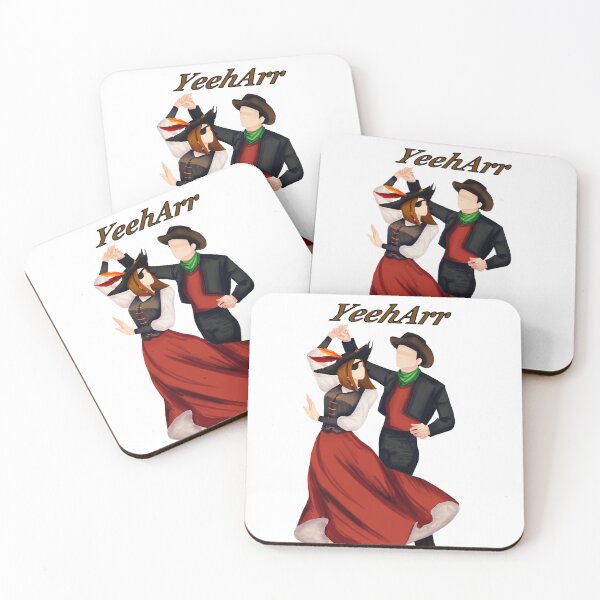 Item preview, YeehArr pirate and cowboy dancing designed and sold by DukkyDuck.