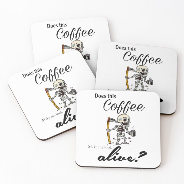 Item preview,  Does this coffee make me look alive designed and sold by Hight-low-view.
