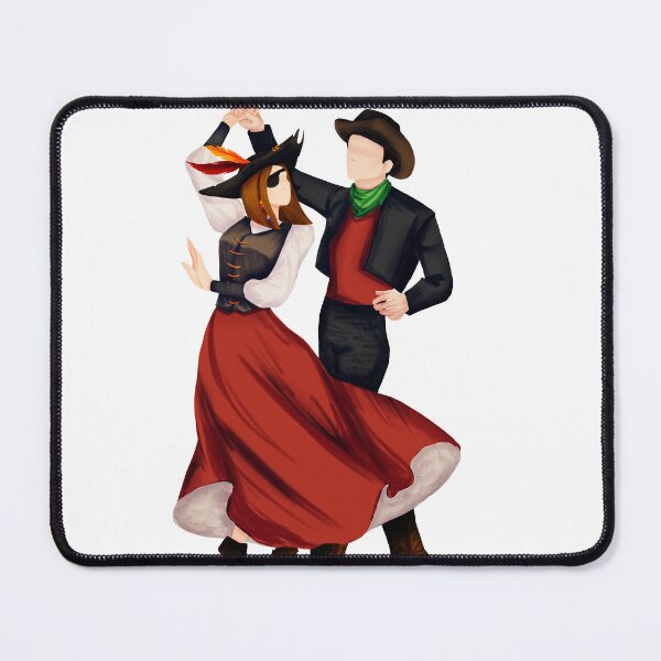 Item preview, YeehArr pirate and cowboy dancing designed and sold by DukkyDuck.