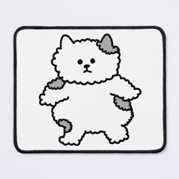 Item preview, the Cat with curly hair designed and sold by superbaechoo.