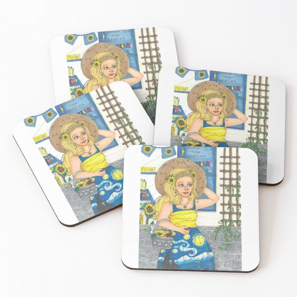 Item preview, Bookworm Flower Maiden designed and sold by meeowy.