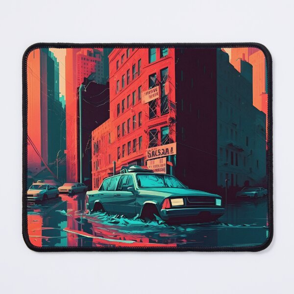 Item preview, Flooded city designed and sold by AgitProPrints.