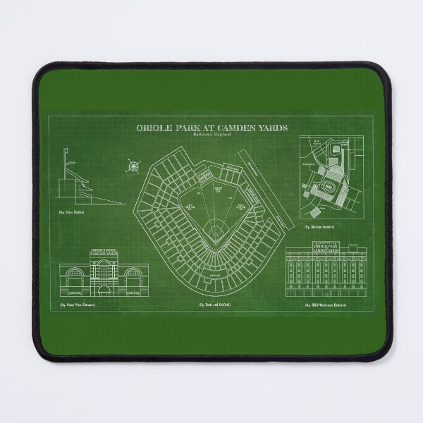 Item preview, Oriole Park At Camden Yards (Green Version) designed and sold by BGALAXY.