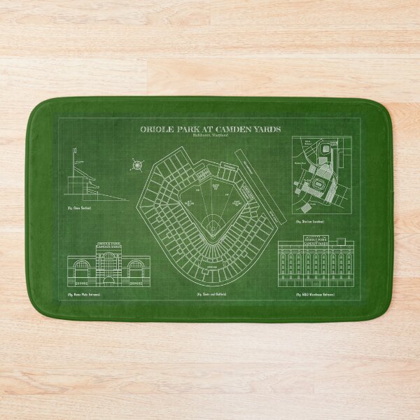 Item preview, Oriole Park At Camden Yards (Green Version) designed and sold by BGALAXY.