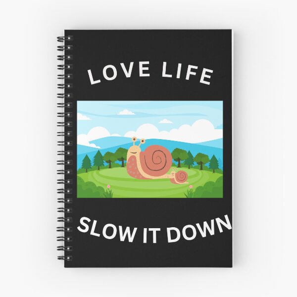 Item preview, Love Life Slow It Down  designed and sold by TheV10Snail.
