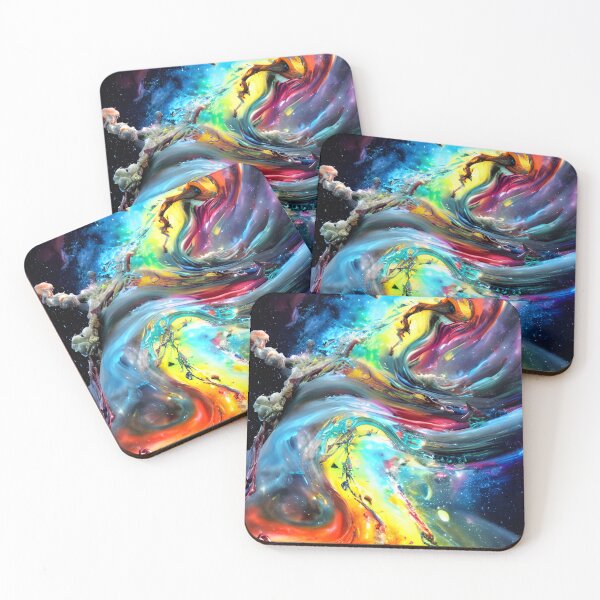 Item preview, Ink Explosion Color Explosion Rainbow Swirls designed and sold by VersoShopping.