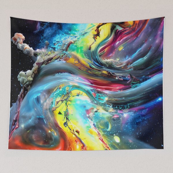 Item preview, Ink Explosion Color Explosion Rainbow Swirls designed and sold by VersoShopping.