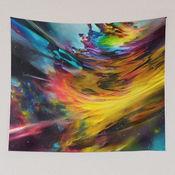 Item preview, Ink Explosion Color Explosion Rainbow Swirls designed and sold by VersoShopping.