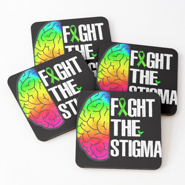 Item preview, Fight The Stigma Mental Health Awareness Green Ribbon T-Shirt designed and sold by ALI-STORE-4Y.