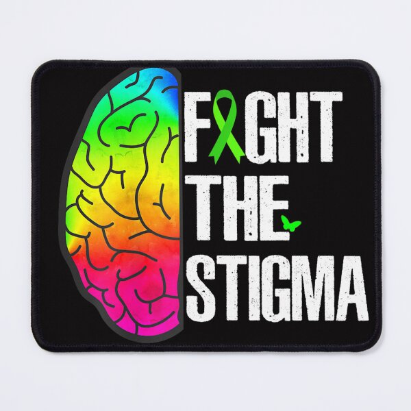 Item preview, Fight The Stigma Mental Health Awareness Green Ribbon T-Shirt designed and sold by ALI-STORE-4Y.