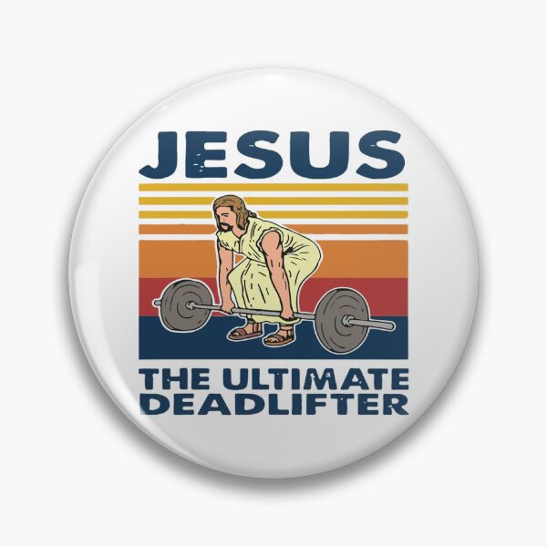 Item preview, Jesus The Ultimate Deadlifter Tshirt designed and sold by sartorium.