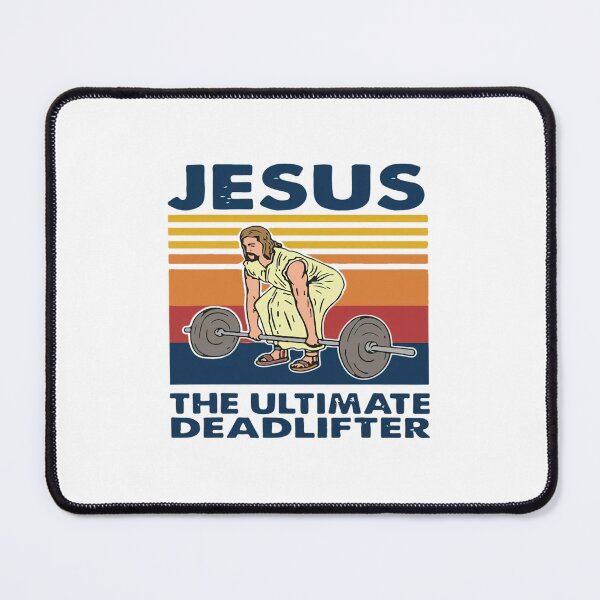 Item preview, Jesus The Ultimate Deadlifter Tshirt designed and sold by sartorium.