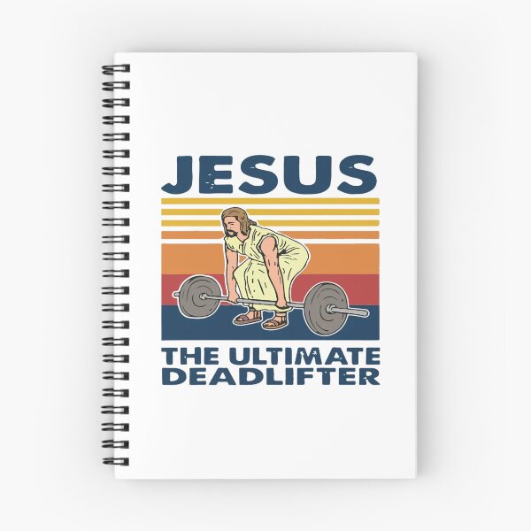 Item preview, Jesus The Ultimate Deadlifter Tshirt designed and sold by sartorium.
