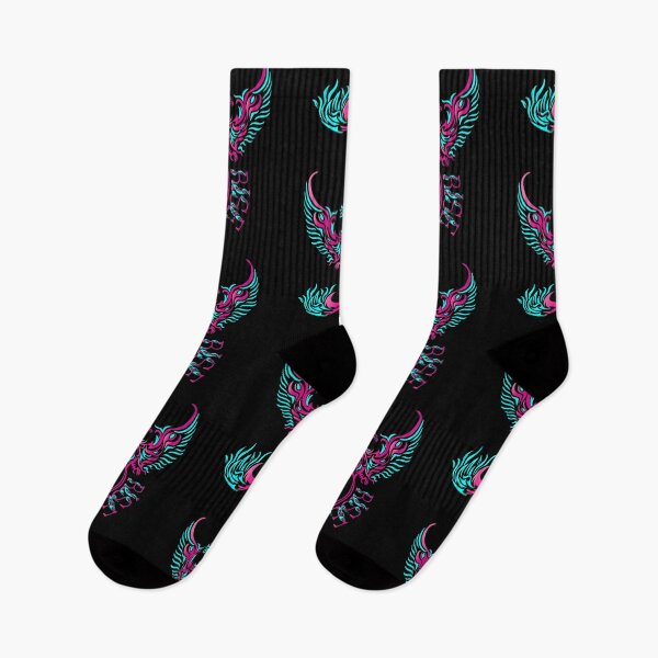 Item preview, The Phoenix Tattoo style art - Pink and Blue, designed and sold by DesignsByDarrin.