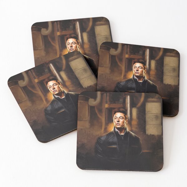 Item preview, Elon Musk Painting designed and sold by Gerenuke.